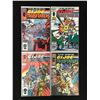 Image 1 : LOT OF 4 G.I. JOE COMICS (MARVEL COMICS)