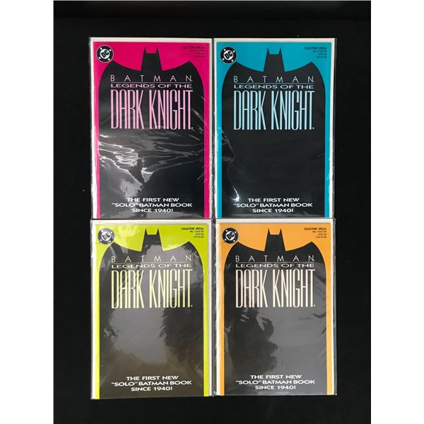 LOT OF 4 BATMAN THE DARK KNIGHT COMICS (DC COMICS)