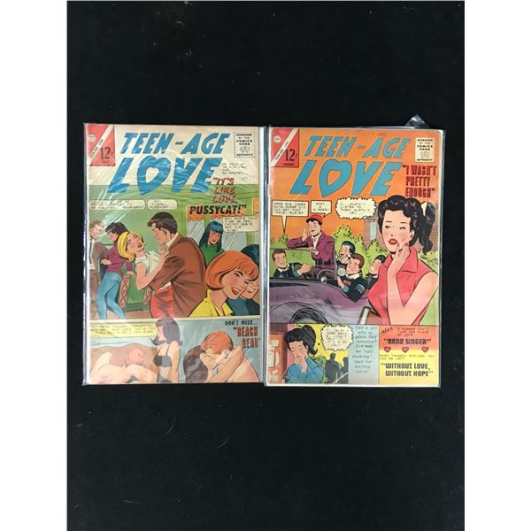LOT OF 2 TEENAGE LOVE COMICS (INDI COMICS)