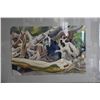 Image 2 : FRAMED WATERCOLOR, "DRIFTWOOD STUDY"; ROBERT LEE ESKRIDGE (37" X 26")