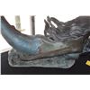 Image 6 : BRONZE MERMAID SCULPTURE (33" X 23")