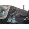 Image 2 : BRONZE DOLPHIN STATUARY (2 PCS)