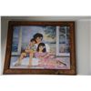 Image 2 : FRAMED PRINT, MOTHERS GIFT" BY DIANA HANSEN YOUNG (22 1/2" X 18 1/2")