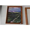 Image 2 : FRAMED CANVAS REPRODUCTION, VIEW FROM PALI BY WALTON (12 1/4" X 15 1/2")