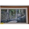 Image 2 : FRAMED PRINT, PATRICK'S PORCH" BY ALICE DALTON BROWN (43" X 28 1/2")