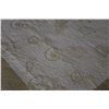 Image 3 : WHITE & BEIGE SHELL MOTIF QUILT (88" X 92")