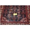 Image 1 : WOOL RUG, HAND KNOTTED (40" X 95")