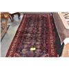 Image 2 : WOOL RUG, HAND KNOTTED (40" X 95")