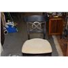Image 2 : UPHOLSTERED SIDE CHAIRS (PAIR)