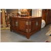 Image 2 : ROSEWOOD CORNER CABINET W/4 DOORS (30" X 30" X 19 1/4")