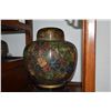 Image 2 : CLOISONNE GINGER JAR ON STAND (12")