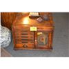 Image 1 : PULASKI, APOTHECARY DESIGN SIDE TABLE/NIGHTSTAND W/2 DRAWERS & 1 CABINET (27" X 27" X 21")