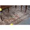 Image 3 : HAND KNOTTED TURKISH KAYSERI FLOS CARPET, MEDALLION DESIGN (59" X 88")