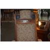 Image 2 : ANTIQUE UPHOLSTERED ROCKING CHAIR