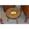 Image 1 : ANTIQUE PERSIAN BRASS WARMER FOOT STOOL