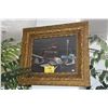 Image 1 : ORNATE GILT FRAME W/PRINT