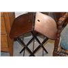 Image 2 : FOLDING WOOD SIDE TABLE