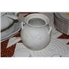 Image 3 : ITALIAN MAJOLICA TUREEN W/PLATTER, LADLE & COVERED JAR W/GRAPE MOTIF (4 PCS)