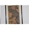 Image 2 : KOREAN POLYCHROME PAINTING, CRANE MOTIF (13 3/4" X 32 1/2")