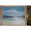 Image 3 : FRAMED OIL ON CANVAS, SEASCAPE; SIGNED S. TAKARA (SEIKICHI) (44" X 38")