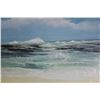 Image 4 : FRAMED OIL ON CANVAS, SEASCAPE; SIGNED S. TAKARA (SEIKICHI) (44" X 38")