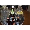 Image 2 : ASSORTED DECANTERS, SAN MIGUEL MINIATURES & RED HORSE MINIATURE (7 PCS) (DOES NOT INCLUDE TRAY)