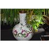 Image 3 : LARGE CHINESE CLOISONNE VASE, "PEACHES" 15 1/2") (DOES NOT INCLUDE STAND)