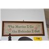 Image 2 : FRAMED SAMPLERS (2 PCS)
