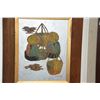 Image 2 : FRAMED CARVED WOOD PAINTINGS; SIGNED (11" X 13") (2 PCS)
