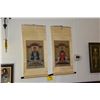Image 1 : CHINESE ANCESTRAL SCROLLS W/BOX (2 PCS)