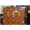 Image 2 : ANTIQUE KOREAN CHESTS, ELMWOOD (2 PCS)