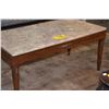 Image 2 : MARBLE TOP COFFEE TABLE