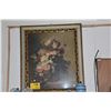 Image 1 : GILT FRAMED FLORAL STILL LIFE (27" X 32")