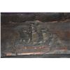 Image 3 : CEDAR LINED CHEST W/SHIP MOTIF