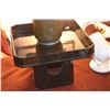 Image 3 : JAPANESE BLACK LACQUER OFFERING TRAYS (PAIR)
