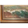 Image 3 : LARGE FRAMED OIL ON CANVAS, SAILING SHIP; SIGNED