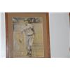 Image 2 : FRAMED BASEBALL PRINTS (SANDY KOFAX & NORMAN ROCKWELL) (2 PCS)