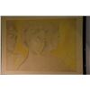 Image 2 : FRAMED PASTEL & PENCIL DRAWING; MADGE TENNENT, 1954 (31 1/2" X 23 3/4")