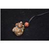 Image 2 : CHINESE ANTIQUE HANGING FOO DOG TOGGLE