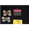 Image 1 : ANTIQUE MOTHER OF PEARL OPERA GLASSES W/1 CASE (2 PCS)