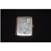 Image 3 : JAPANESE SILVER CIGARETTE CASE W/BIRD MOTIF; SIGNED, MARKED JUN GIN (PURE SILVER) (83.7 G)