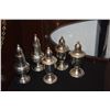 Image 3 : STERLING SALT & PEPPER SHAKERS & CREAM & SUGAR (7 PCS)