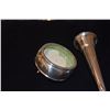 Image 3 : STERLING VASE & STERLING PIN CUSHION (2 PCS)