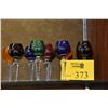 Image 1 : VINTAGE CORDIAL HOCK GLASS, CUT TO CLEAR (12 PCS)