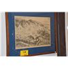 Image 1 : KOA FRAMED HUC M. LUQUIENS PRINT, "MANOA VALLEY"; SIGNED IN PENCIL (29 1/4" X 23 1/4")
