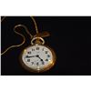 Image 2 : ELGIN POCKET WATCH, 10K MDF & WATCH FOB, 14K CHAINS (2) (APPROX 14.3 GTW)
