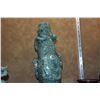 Image 5 : JADE COVERED JAR W/STAND, HIGH RELIEF WATER DRAGONS & PHOENIX W/ORIGINAL BOX (14 1/2")