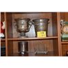 Image 1 : ICE/CHAMPAGNE BUCKETS, INSERT & TOAST HOLDER (4 PCS)