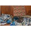 Image 8 : 4 LADIES EVENING PURSES, DOILIES, NEEDLEPOINT TABLE MAT & SCARF