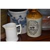 Image 5 : STONEWARE JUG & CROCK, MELLOR & CO. PITCHER & BRASS BUCKETS (5 PCS)